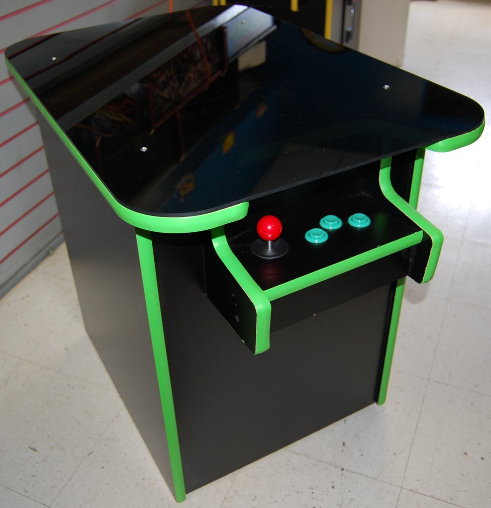 Galaga GREEN Cocktail Table Cabinet (Jamma Wired) - ecAmusements ...