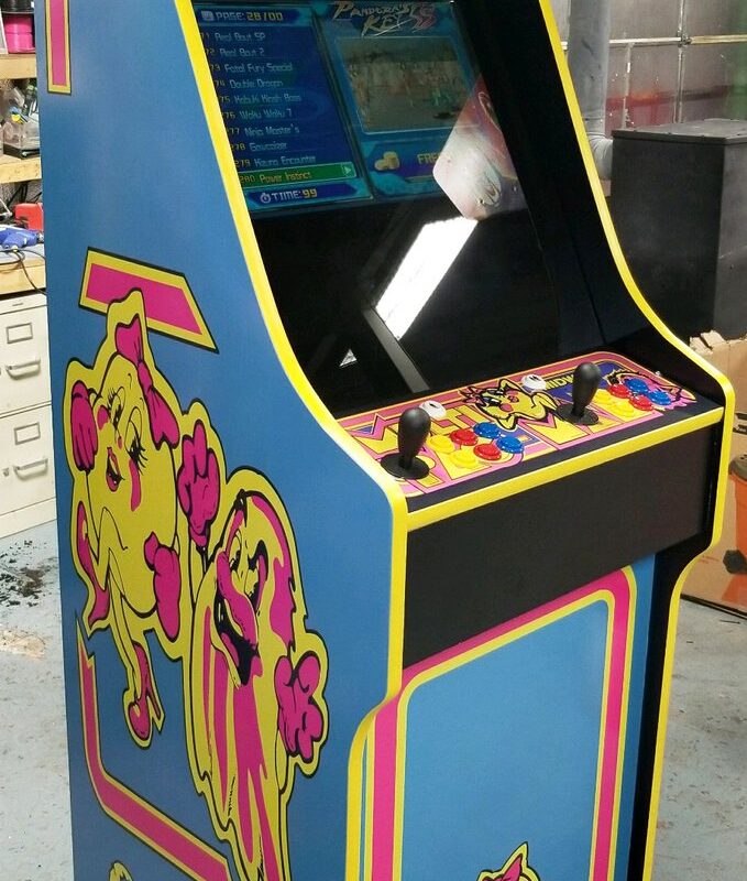 Refurbished Pac Man Full Size Cabinet (Jamma Wired) - ecAmusements ...