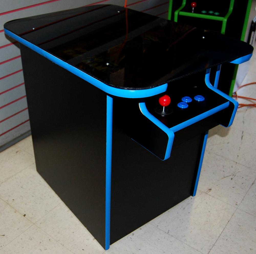 Ms. PacMan BLUE Cocktail Table Cabinet (Jamma Wiring) - ecAmusements ...