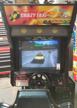Crazy Taxi Driving Arcade Game Rental - Video Amusement Event Party